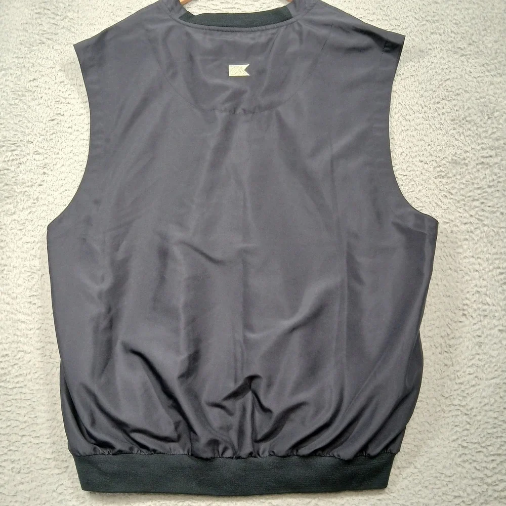 Cutter & Buck CB WindTec Golf Windbreaker Vest Men's XL‎ Navy Blue